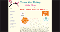Desktop Screenshot of foreverloveweddings.com